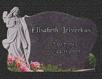 Grabstein Elisabeth Leiverkus